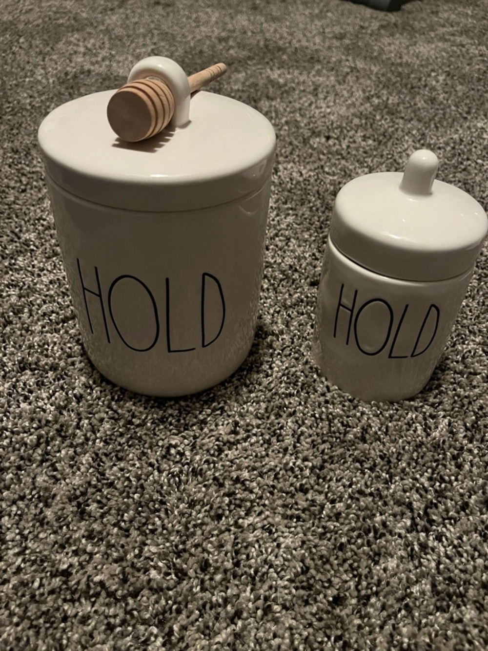Rae Dunn canisters